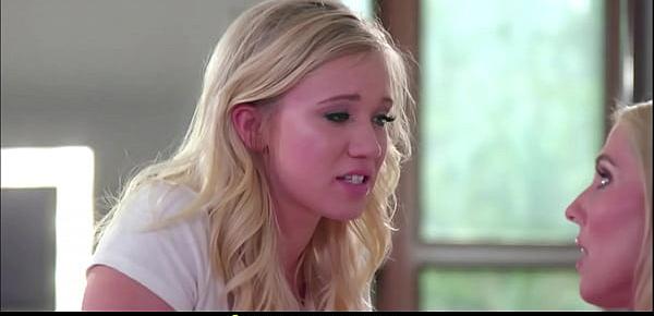Cute Big Ass Teen Step Daughter Bailey Brooke And Her Hot MILF Step Mom Christie Stevens Pleasure Each Other
